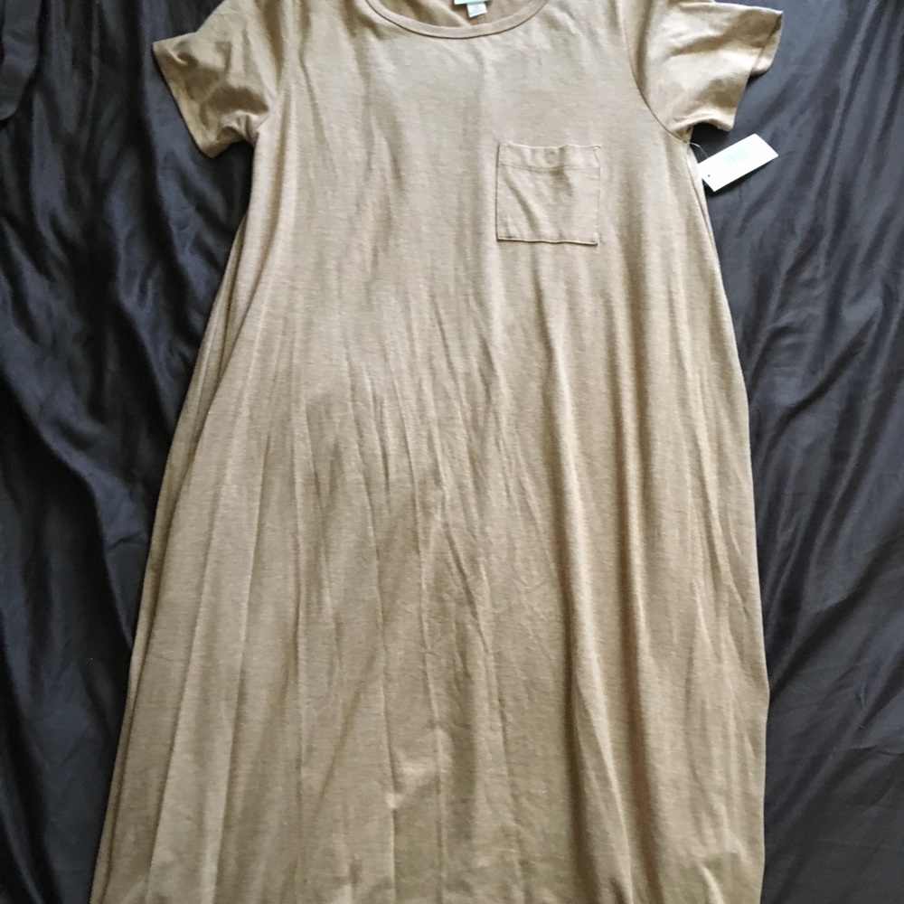 Peach Carly Dress LuLaRoe
